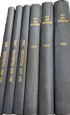 Enorme Conjunto de Revista Cielo y Telescopio Años Completos - 1951, 52, 53, 54, 55 y 1959, usado segunda mano  Embacar hacia Argentina