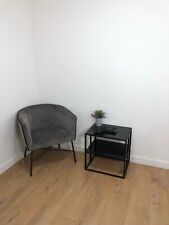 Black modern rectangle for sale  KNUTSFORD