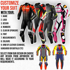 Motorcycle Leather Suit On Road OffRoad Motorbike Riding Suit custom made Design, used for sale  Shipping to South Africa