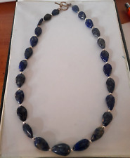 Lapis lazuli necklace for sale  KEIGHLEY