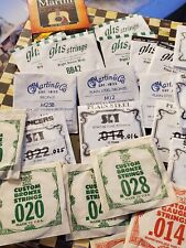 Ernie Ball  And More 21 Envelopes Guitar Strings  Vintage  for sale  Shipping to South Africa