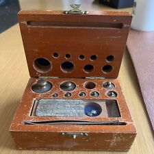 Antique apothecary weights for sale  BEDALE
