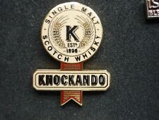 Knockando whisky badge for sale  DONCASTER