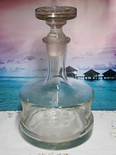 Used, Romanian Crystal Captains Whiskey Decanter with Etched Clipper Ship for sale  Shipping to South Africa