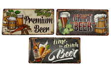 Blechschild beer craft gebraucht kaufen  Fehmarn