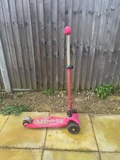 maxi micro scooter pink for sale  UXBRIDGE