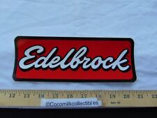 Vintage Decal Sticker Edelbrock Manifolds Street Racing Nascar Drag Tool Box for sale  Rochester