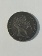 5 lire 1859 emanuele usato  Sezze