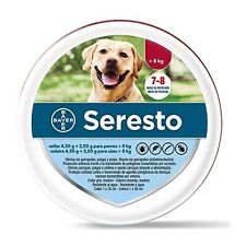 Seresto Bayer Collare Antiparassitario per Cani più di 8 Kg 8 mesi di Protezione usato  Cosenza