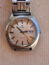 YEMA automatic day date vintage auto ETA 2789 working 38mm NR comprar usado  Enviando para Brazil