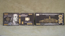 Black gold banknote for sale  USA