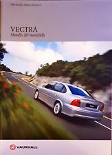 Vauxhall vectra brochure for sale  BIGGLESWADE