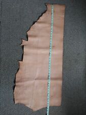 Tan leather offcut for sale  LISKEARD