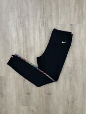 Leggings Nike One Rainbow Ladder preta feminina M Orig $87 Nike DRI-FIT 25” costura interna comprar usado  Enviando para Brazil