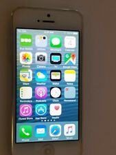 Usado Apple iPhone 5 - 16GB - Prata, funciona, tela danificada, ESN LIMPO, T celular comprar usado  Enviando para Brazil