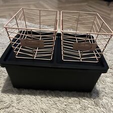 Metal wire baskets for sale  DEESIDE