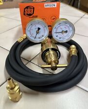 SUA Industrial Argon Regulator/Flowmeter Gauges for MIG and TIG Welders W/Hose for sale  Shipping to South Africa