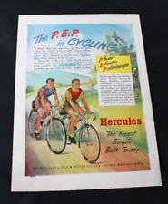1952 print advert for sale  RICHMOND