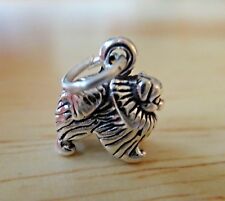 Sterling Silver 3D Small solid 11x10mm Solid Pomeranian Dog Charm! for sale  Shipping to South Africa