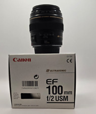 Canon 100mm usm for sale  UCKFIELD