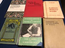 Vintage woodwork books for sale  LIVERPOOL