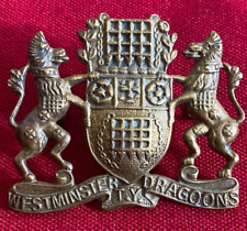 Westminster dragoons territori for sale  DORKING