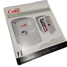 Diet Coke 6 Can Personal Mini Fridge Cooler 120V AC or 12V DC Home Car Boat NOB for sale  Shipping to South Africa