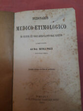 Libro dizionario medico usato  Italia