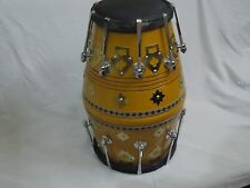 Wood dholak indian for sale  Shipping to Ireland