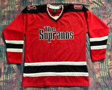 VTG Sopranos Hockey Jersey Men’s Extra Large HBO Limited Edition  Red Black for sale  Shipping to South Africa