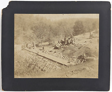 Fotografias ocupacionais antigas de construção e engenharia de motores a vapor da década de 1890 comprar usado  Enviando para Brazil