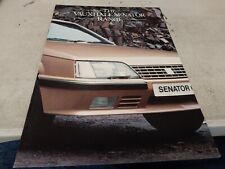 Używany, Dec 1984 VAUXHALL SENATOR UK Sales Brochure  na sprzedaż  Wysyłka do Poland