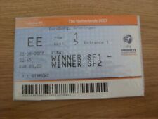 2007 ticket uefa for sale  BIRMINGHAM