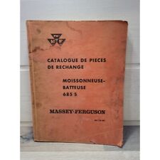 Massey Ferguson Moissonneuse Batteuse 685S - Catalogue pieces detachees d'occasion  Castelnau-d'Auzan