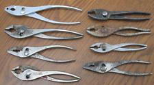 8 VINTAGE PLIERS SPECIALTY SLIP JOINT PENENS LAKESIDE PEXTO ARTISAN CRESCENT for sale  Shipping to South Africa