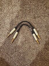 2-Pack Mogami Straight Patch cable Gold Connectors 10.5" for sale  Shipping to South Africa