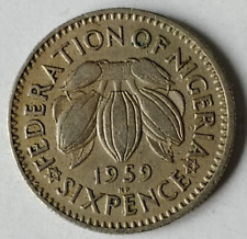 Pence nigeria 1959 d'occasion  Tergnier