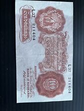 ten shilling bank notes for sale  WIMBORNE