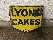 Lyons cakes enamel for sale  SWANSEA