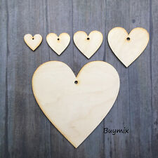 Wooden hearts birch for sale  Shipping to Ireland