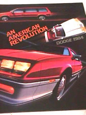 Dodge color brochure for sale  Berkeley Springs