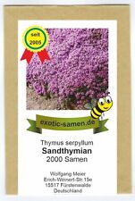 Sandthymian thymus serpyllum gebraucht kaufen  Fürstenwalde/Spree