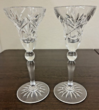 Pair crystal candle for sale  Labelle