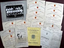 non league football programmes for sale  BISHOP AUCKLAND