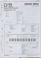 Roland service manual for sale  Tallahassee