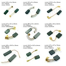 Usado, Par de escovas de carbono de reposição reparo motor elétrico moedor serra furadeira aparador comprar usado  Enviando para Brazil