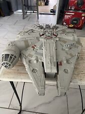 Hasbro Star Wars Millennium Falcon nave espacial 21” brinquedo C-001C #B3678 funciona! comprar usado  Enviando para Brazil