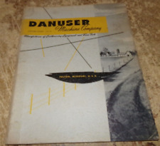 vintage danuser equipment assembly instruction manual good used for sale  Shipping to South Africa