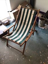 Wooden deck chair for sale  CAMBRIDGE