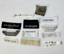 Etiquetas de ropa Lote Artesanías CK AA Lucky Loft Michael Kors Accesorios de costura segunda mano  Embacar hacia Argentina
